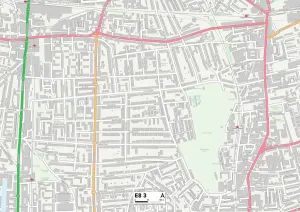 Hackney E8 3 Print Map Sector