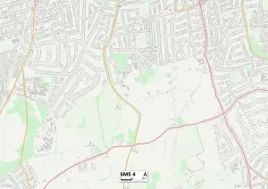 Sutton SM5 4 Print Map Sector