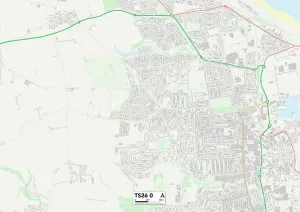 Hartlepool TS26 0 Print Map Sector
