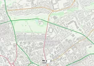 Stafford Road Gallery: Preston PR1 6 Map