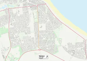 Richmond Road Gallery: Redcar & Cleveland TS10 2 Map