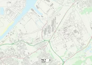Bridgend Gallery: Redcar & Cleveland TS6 7 Map
