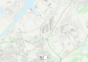 Bridgend Gallery: Redcar & Cleveland TS6 7 Map