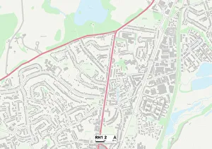 Green Way Gallery: Reigate and Banstead RH1 2 Map