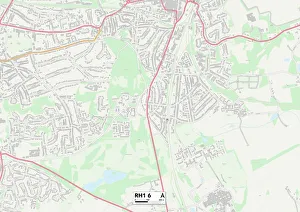 Somerset Road Gallery: Reigate and Banstead RH1 6 Map