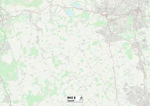 Castle Close Gallery: Reigate and Banstead RH2 8 Map