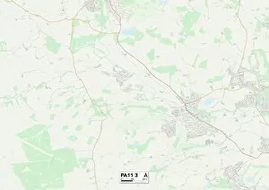 Renfrewshire PA11 3 Map