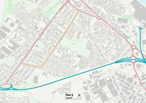 Lewis Avenue Gallery: Renfrewshire PA4 0 Map