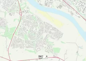 Park Gate Gallery: Renfrewshire PA8 7 Map