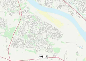 Park Gate Gallery: Renfrewshire PA8 7 Map