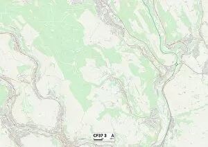 Rhondda Cynon Taf CF37 3 Map