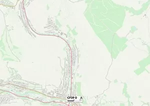 Rhondda Cynon Taf CF39 0 Map