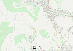 Rhondda Cynon Taf CF40 1 Map Rhondda Cynon Taf CF40 1 Map