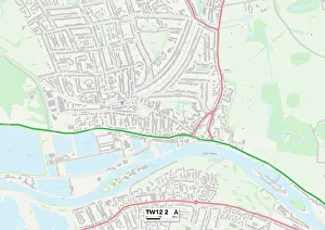 Manor Gardens Gallery: Richmond upon Thames TW12 2 Map