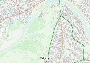 Clarence Road Gallery: Richmond upon Thames TW9 3 Map