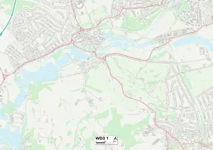 Juniper Close Gallery: Three Rivers WD3 1 Map