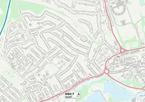 West Way Gallery: Three Rivers WD3 7 Map