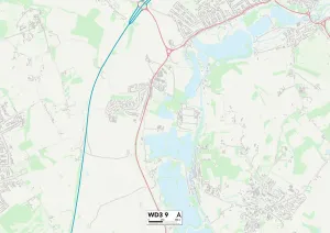 The Hawthorns Gallery: Three Rivers WD3 9 Map