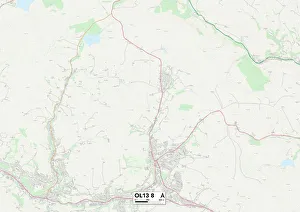 Hillside Crescent Gallery: Rossendale OL13 8 Map