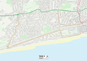 Richmond Road Gallery: Rother TN39 3 Map