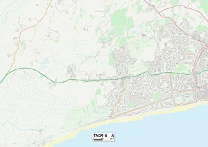 Hazel Grove Gallery: Rother TN39 4 Map