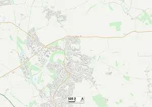 Manor Gardens Gallery: Rotherham S25 2 Map