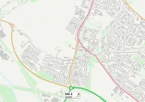 Olive Close Gallery: Rotherham S26 4 Map