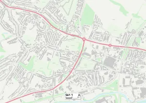 Avondale Road Gallery: Rotherham S61 1 Map