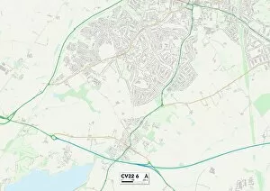 Rugby CV22 6 Map