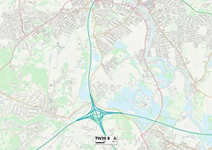 The Drive Gallery: Runnymede TW20 8 Map