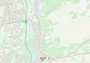 Rushmoor GU12 5 Map