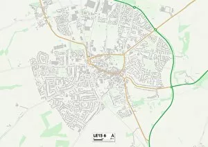 Parkfield Road Gallery: Rutland LE15 6 Map