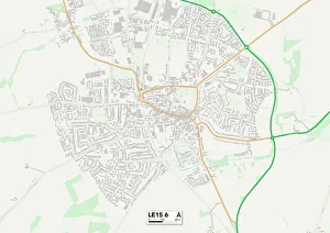 Parkfield Road Gallery: Rutland LE15 6 Map