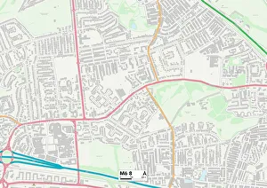 Devonshire Road Gallery: Salford M6 8 Map