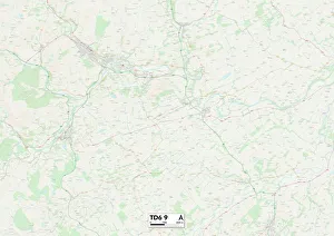 High Road Gallery: Scottish Borders TD6 9 Map
