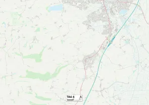 Cliff Road Gallery: Sedgemoor TA6 6 Map