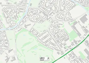 Ashbourne Avenue Gallery: Sefton L30 3 Map