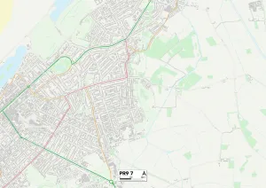 Devonshire Road Gallery: Sefton PR9 7 Map