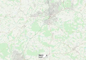 Fern Close Gallery: Sevenoaks TN3 9 Map