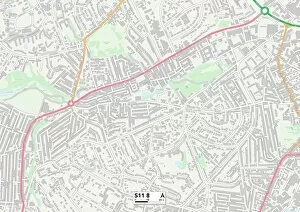 Sunderland Street Gallery: Sheffield S11 8 Map