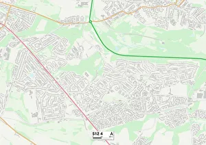 Brookside Close Gallery: Sheffield S12 4 Map