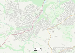 Meadow Grove Gallery: Sheffield S17 4 Map