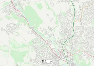 Dudley Road Gallery: Sheffield S6 1 Map