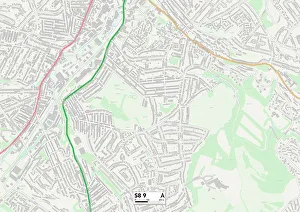 Valley Road Gallery: Sheffield S8 9 Map