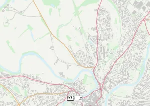Rowan Close Gallery: Shropshire SY1 2 Map