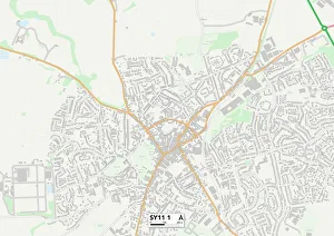 Ash Road Gallery: Shropshire SY11 1 Map