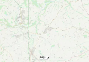 Juniper Close Gallery: Shropshire SY11 3 Map