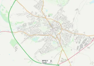 Fairways Drive Gallery: Shropshire SY13 1 Map