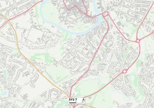 The Hawthorns Gallery: Shropshire SY3 7 Map