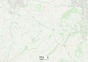 Wood Lane Gallery: Shropshire SY5 6 Map